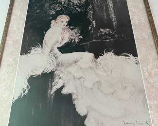 Signed ICart framed print 
1938 The Orchid 