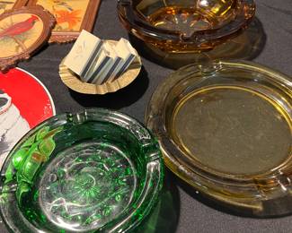 Vintage ashtrays