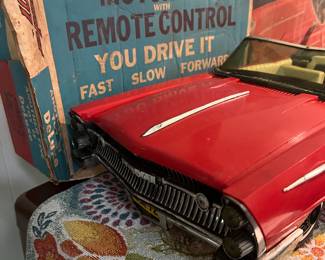 Close up 1964 crusader car
