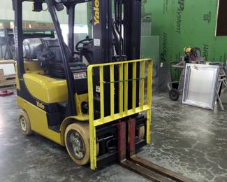 2013 Yale Cushion Tire LP Fork Truck, Model GLC050VXNV5E083, 5,000lb Capacity