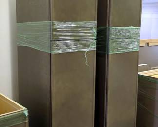 Assembled Stacked Kitchen Cabinets - 84" x 18" x 25"