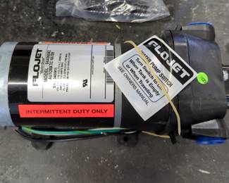 Flojet Premium Quad Series Quiet Quad Pump, Model 04406043 w/ Fittings