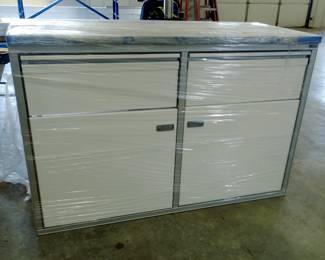 Aluminum Cabinet Co. 2 Door Cabinet