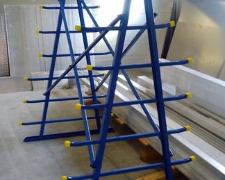Double Sided Material Rack