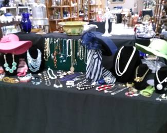 Some of the wonderful costume jewelry.