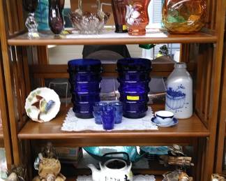 Decorative Glass and other items