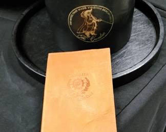 The Cavalier Hotel Golf and Country Club member folder, Cavalier ice bucket and serving tray.