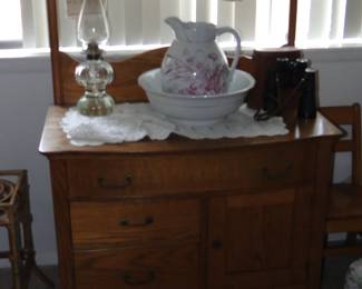 Oak Dry Sink