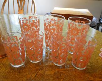 Pink Daisy Glasses