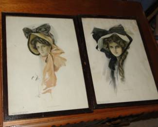 Vintage fashion art