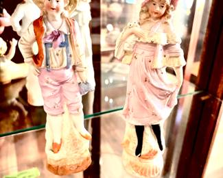 Collection of antique figurines