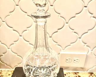Crystal decanter