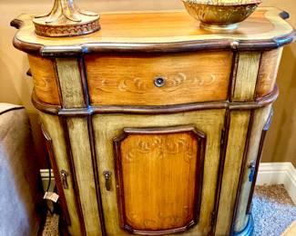Italian style 2 tone cabinet