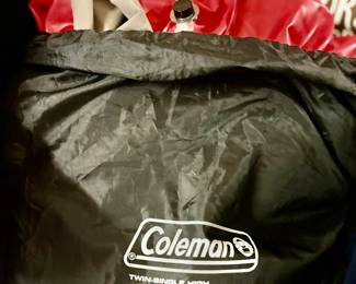 Coleman twin blow up bed