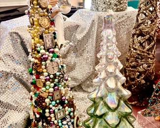 Assortment of Christmas trees