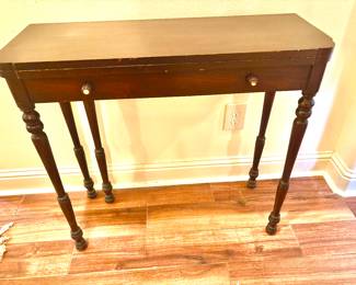 Vintage flip top to card table