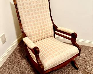 Antique platform rocker