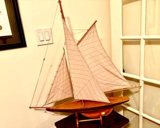 Large sailing ship