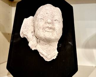Dumas mounted sculpture