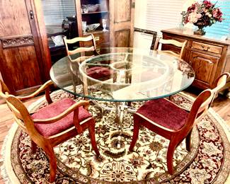 Breakfast table and chairs