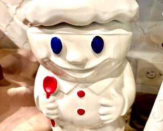 Vintage Pillsbury Dough Boy cookie jar