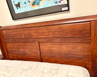 Close up of headboard