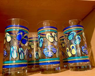 Assorted glasses