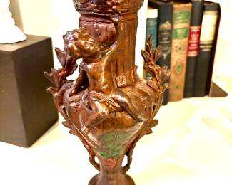 Cherub vase
