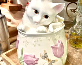 Butterfly Meadow Lenox cookie jar