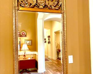 Magnificent Maitland Smith gold mirror