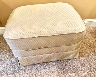 Matching ottoman