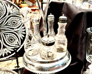 Vintage cruet set