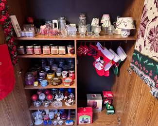 Do you like candles? Or want to seem crafty, but don’t have time? We have lots of candles you can keep, decorate, or re-gift!
