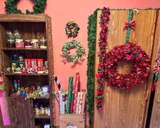 Many supplies for crafts, Christmas, birthdays, and general gift giving!
