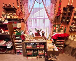Many supplies for Christmas, birthdays, and general gift giving!