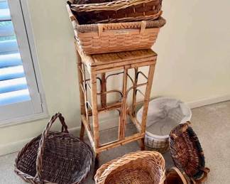 068-BR2: Baskets & Rattan Assortment