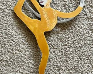 050-KIT: Signed Judie Bomberger Cirque du Soleil Metal Sculpture