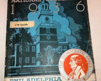 004-JE: 1936 Democratic National Convention Souvenir Book