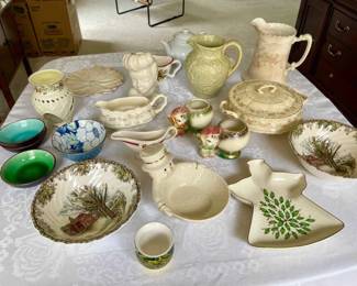 033-LR: Vintage Ceramic Servingware