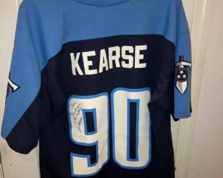 003-JE: Autographed Javon Kearse Titans Jersey