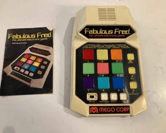 002-JE: Vintage Fabulous Fred Electronic Game