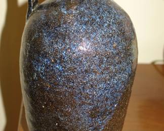 Catawba Valley, NC blue glazed 2-gallon jug