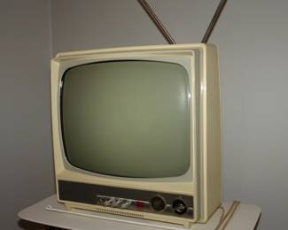 Vintage B&W TV