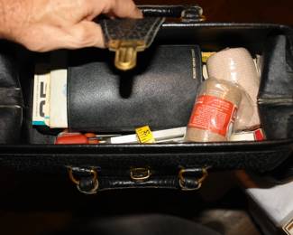 Inside of doctor bag