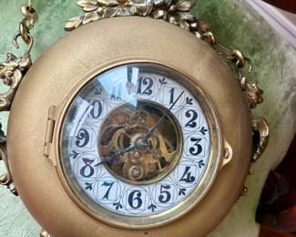 Antique hanging clock