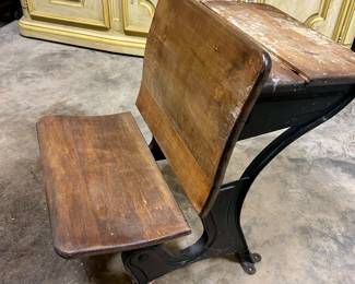 old school desk
