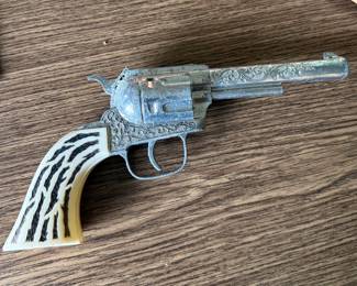 Vintage toy six shooter