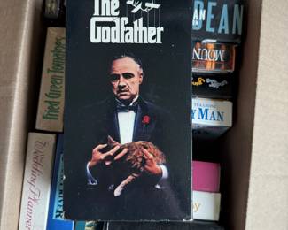 Vintage VHS tapes