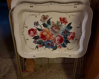 Vintage TV trays