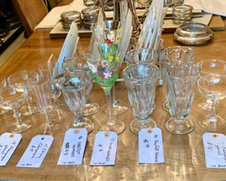Sets of glassware